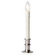 WINDOW CANDLE WHT/SLVR