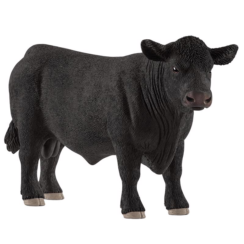 TOY BLACK ANGUS BULL