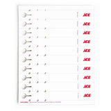 ACE TREE TAGS 1"X8-1/2"