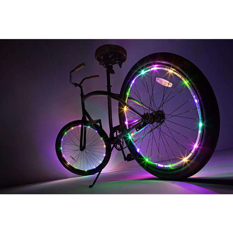 Brightz Wheel Brightz Pastel Bicycle Accessory LED ABS Plastics 1 pk