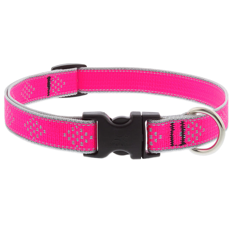 ADJ COLLAR PINK DIAM 14"