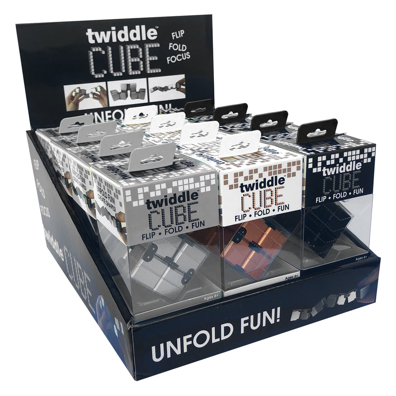 Zorbitz Twiddle Fidget and Puzzle Toy Metal/Plastic
