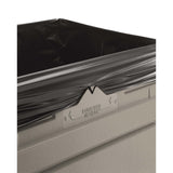 42 gal Waste Container Black with ACE Logo 42 in. H X 19 in. W X 19 in. L