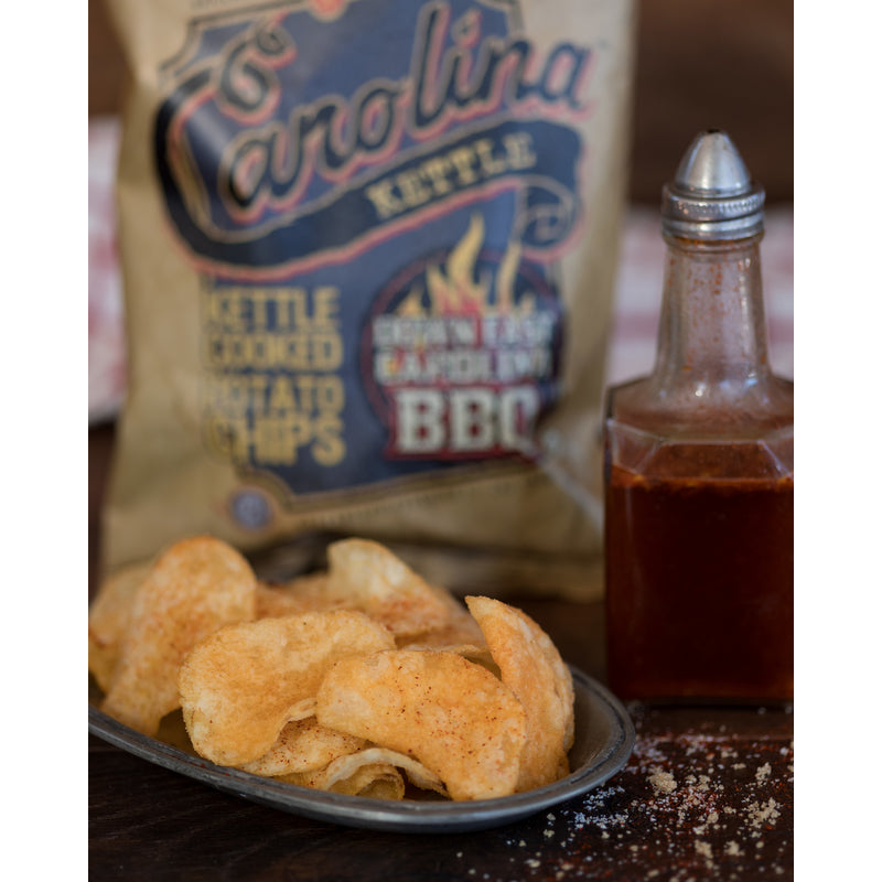 1 in 6 Snacks Carolina Down East BBQ Potato Chips 5 oz Bagged
