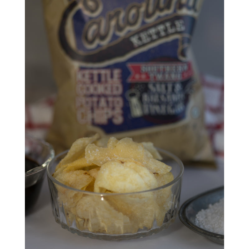 1 in 6 Snacks Carolina Salt & Balsamic Vinegar Potato Chips 5 oz Bagged