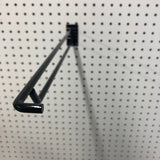 16 in. 250 Black Metal Display Brooms Peg Hook 1 pk
