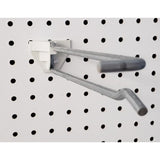 10 in. 250 Silver Metal Peg Board Hooks Peg Hook 50 pk