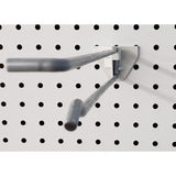 14 in. 250 Silver Metal Peg Board Hooks Peg Hook 50 pk