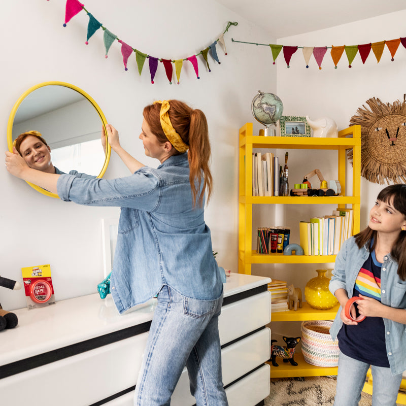 The Original Super Glue Super Strong Double Sided 0.68 in. W X 1.8 in. L Mounting Tape Orange