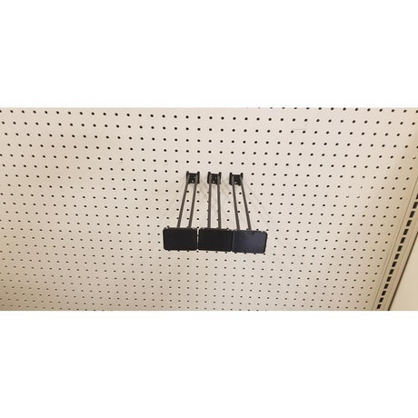 13.5 in. Black Metal Supply Line Hooks 5 pk