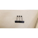 13.5 in. Black Metal Supply Line Hooks 5 pk