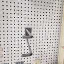 12 in. 375 Silver Metal Double Arm Heavy Duty Utility Display Hooks Peg Hook 5 pk