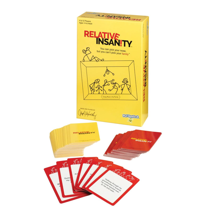 PlayMonster Relative Insanity Family Game Multicolored
