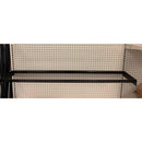 Black Metal Crossbar 2.375 in. H X 10 in. W X 48 in. L