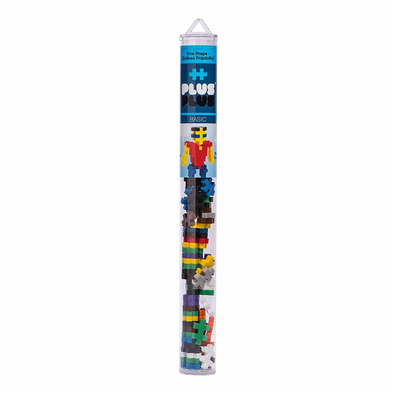 Plus-Plus Basic Mix Building Toy Plastic Multicolored 70 pc