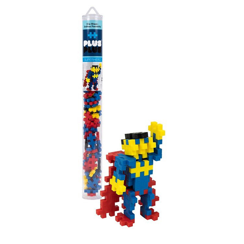 Plus-Plus Superhero Building Toy Plastic Multicolored 70 pc