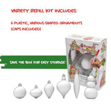 Hey Buddy Hey Pal Treemendous Christmas Ornament Refills Plastic 6 pc