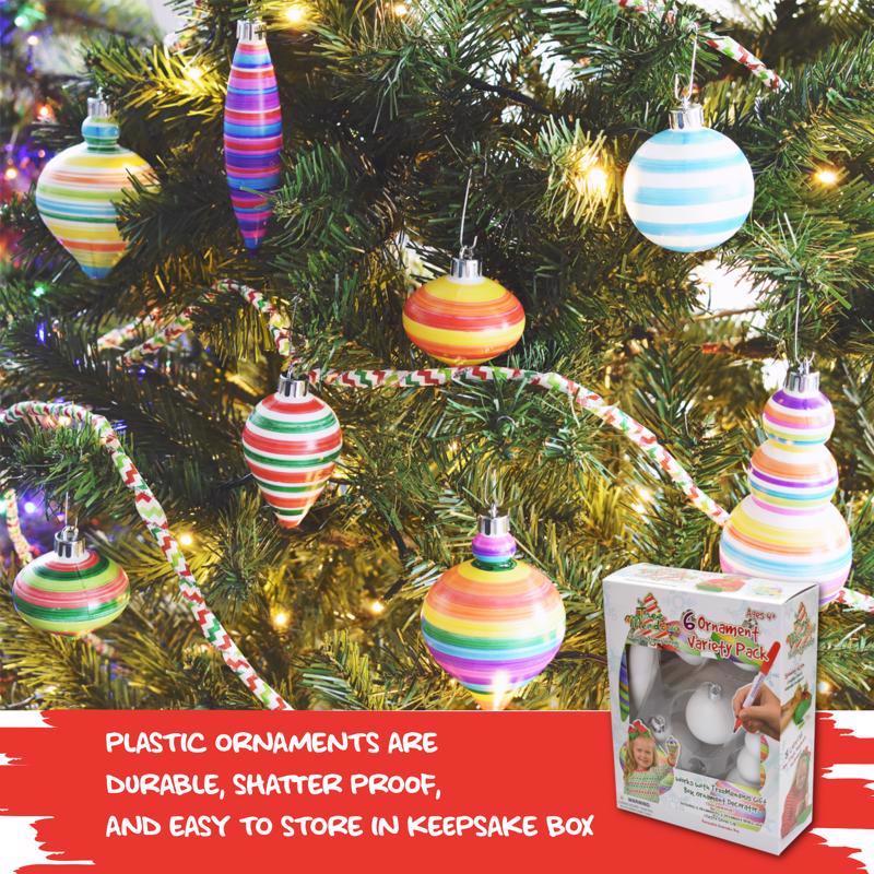Hey Buddy Hey Pal Treemendous Christmas Ornament Refills Plastic 6 pc