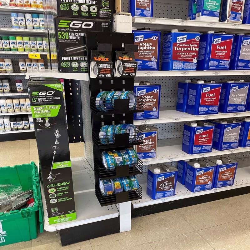 3.25 in. H X 8.5  W Powder Coated Black Display