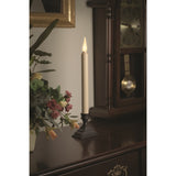 Xodus Innovations Affinity LED Aged Bronze Taper Warm Flame Candle 12.63 in.