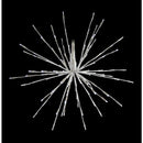 Celebrations Platinum LED Cool White Radiant Blast 24 in. Hanging Decor