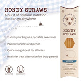 Savannah Bee Company Acacia Honey Straws 24 each Boxed