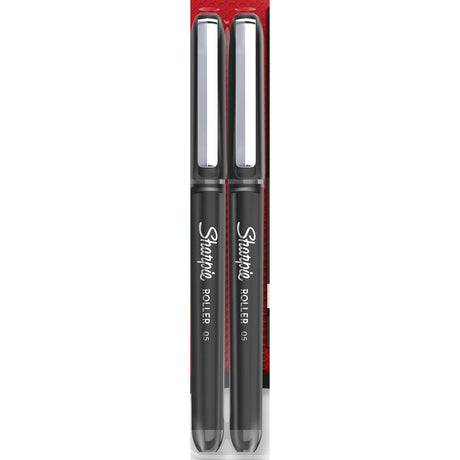 Sharpie Black Retractable Rollerball Pen 2 pk