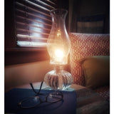 Lamplight Farms Clear Glass 13.81 in. Ellipse Oil Lamp 1 pc