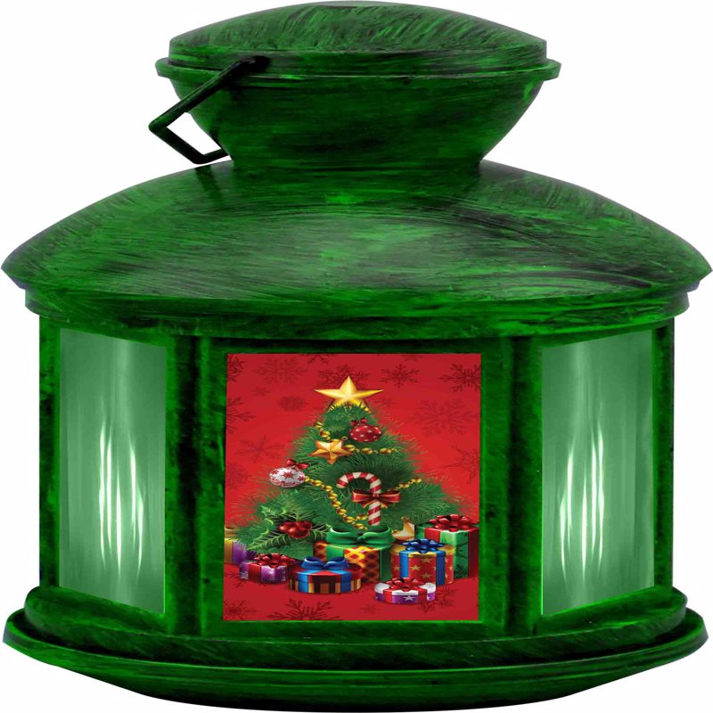 Magic Seasons Christmas Colonial LED Lantern 1 pk