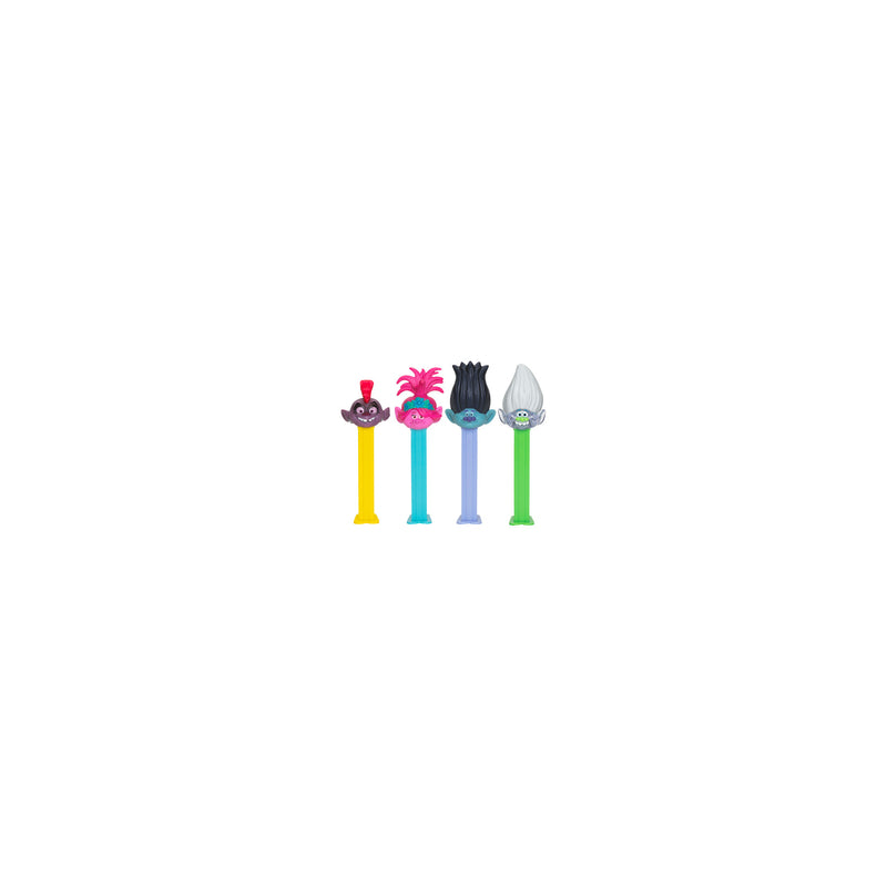 PEZ Trolls Assorted Candy and Dispenser 0.87 oz
