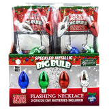 FLASHING NECKLACE 24PK