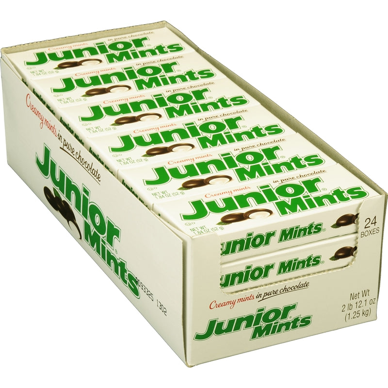 Junior Mints Chocolate, Mint Candy 1.84 oz