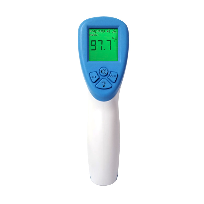 GB White No Contact Infrared Digital Forehead Thermometer 1 pk