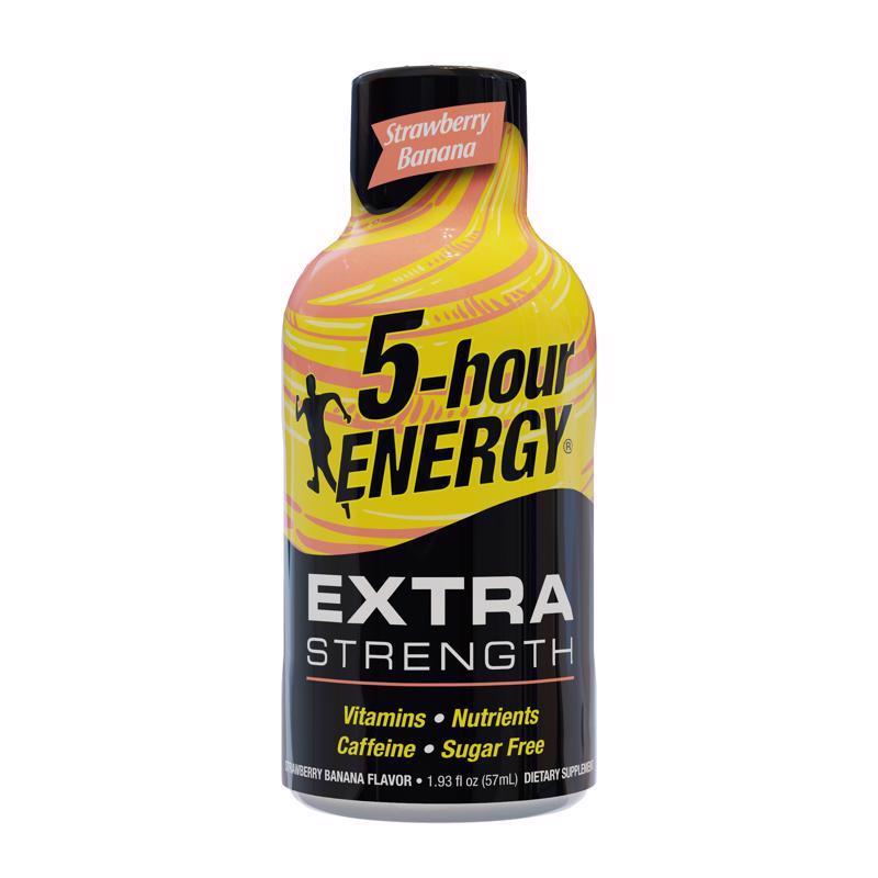 5-hour Energy Extra Strength Sugar Free Strawberry/Banana Energy Shot 1.93 oz