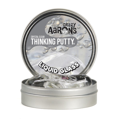 Crazy Aaron's Liquid Glass Thinking Putty Silicone Clear