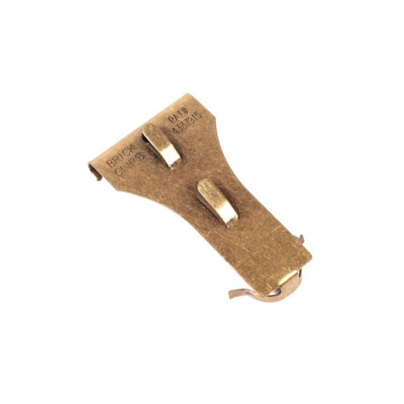 BRICK CLIPS METAL 2PK