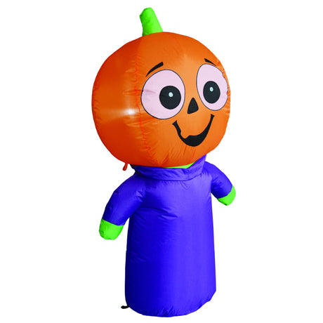 Celebrations Four Season 4 ft. Prelit Halloween Kid Inflatable