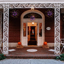 Celebrations Halloween Orange/Purple 80 ct 16 in. LED Prelit Blast Yard Decor