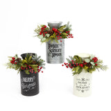 CMAS DECOR MILKCAN ASST