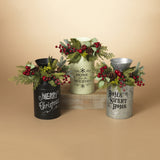 Gerson Assorted Indoor Christmas Decor 12.2 in.