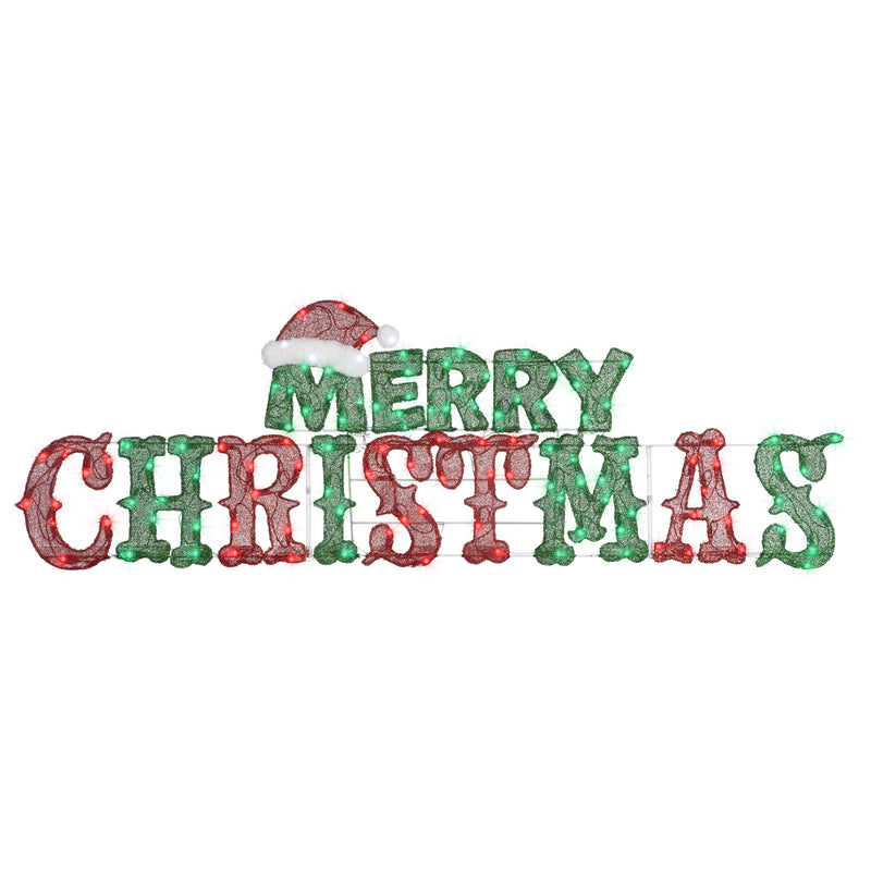 YARD FLATSTIC MERRY CMAS