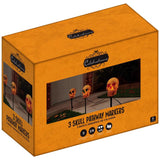 Celebrations Clear 6 in. Incandescent Halloween Skull Pathway Decor