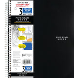 Five Star 8.5 in. W X 11 in. L Spiral Assorted Notebook