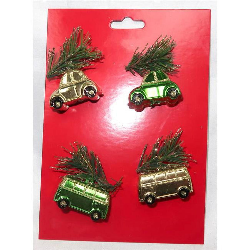 Celebrations Assorted Styles Ornaments 1.65 in.