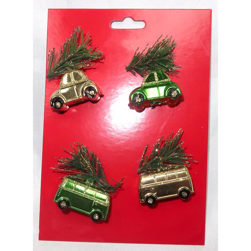Celebrations Assorted Styles Ornaments 1.65 in.