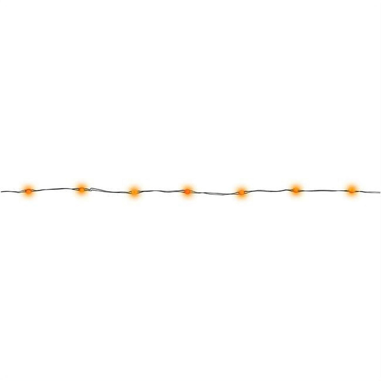 Celebrations Halloween Orange/Purple 50 ct 1 in. LED Light String String Lights