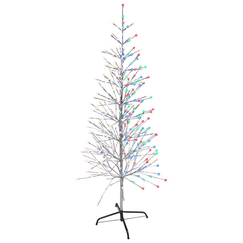 MULTI COLOR TWIG TREE 5'