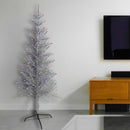 Celebrations Platinum LED Multi Twig Tree 5 ft. Yard Decor