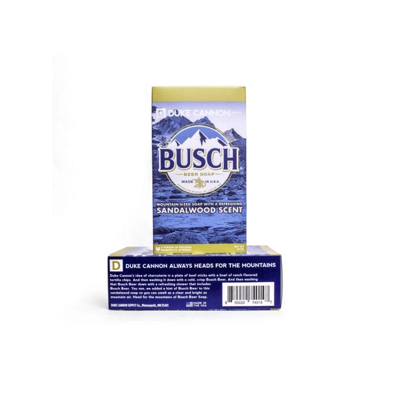 Duke Cannon Busch Sandalwood Scent Beer Soap 10 oz 1 pk