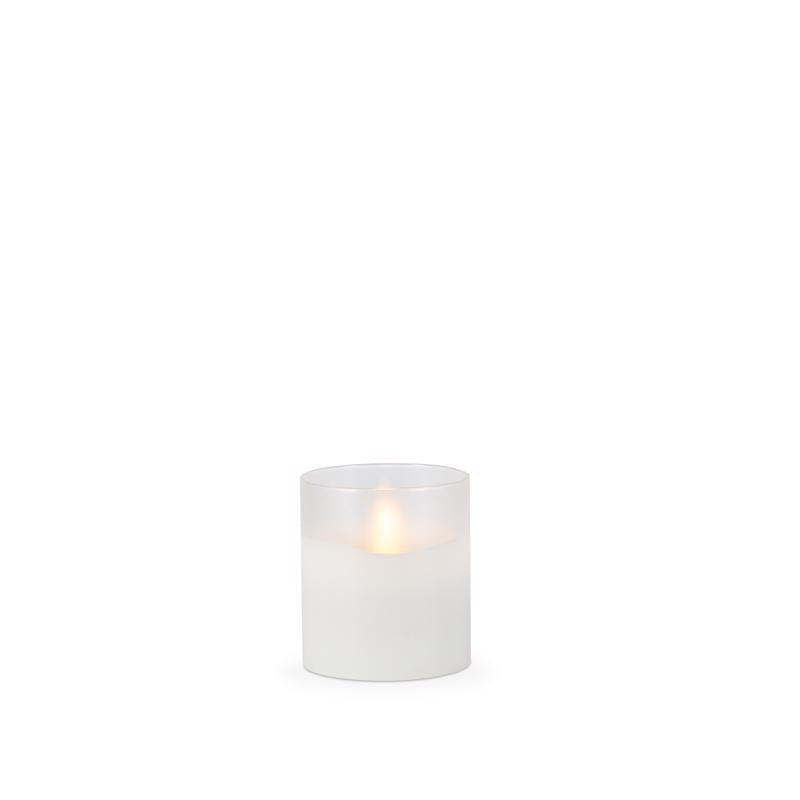 Everlasting Glow White No Scent Scent Flameless Hand Poured Candle